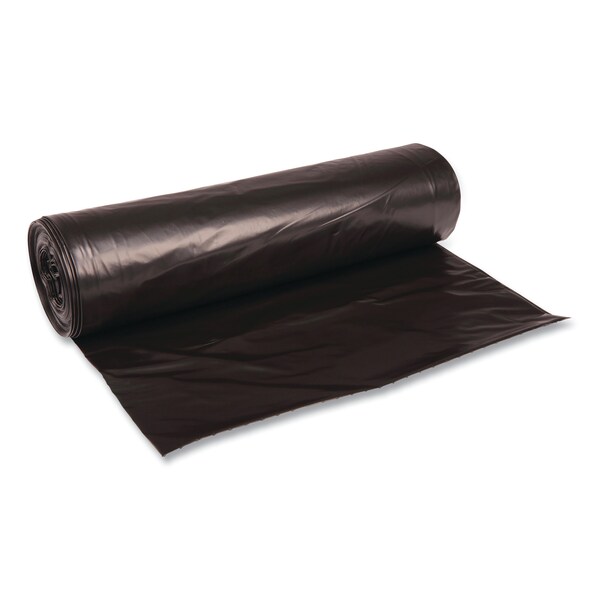 Boardwalk 56 gal Trash Bags, 36 in x 43 in, Super Extra Heavy-Duty, 1.6 Mil, Black, 100 PK - BWK 522
