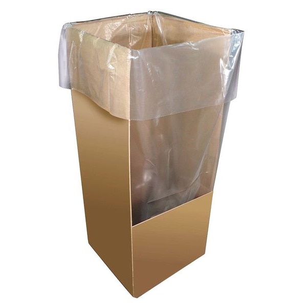 Cellucap 38 gal Trash Bags, 36 in x 52 in, Contractor, 3 mil, Clear - PL3652
