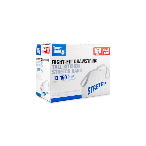 Iron-Hold Trash Bags, 150 PK - 1695249