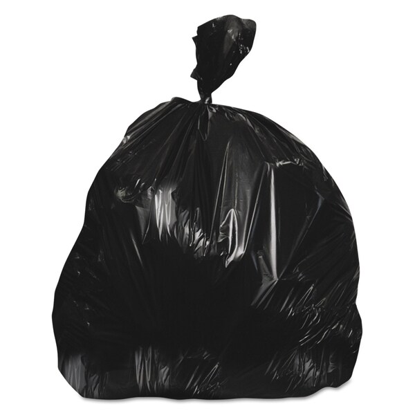 Heritage 16 gal Trash Bags, 24 in x 32 in, Premium, 0.35 mil, Black, 500 PK - H4832RK