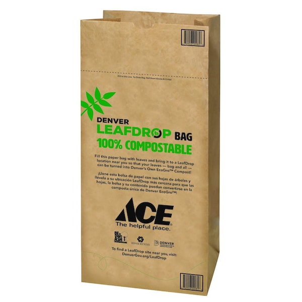 Pro Ampac Pro Ampac Ace Denver Leafdrop 30 gal Lawn & Leaf Bags Flat Top 5 pk - DENVER-B