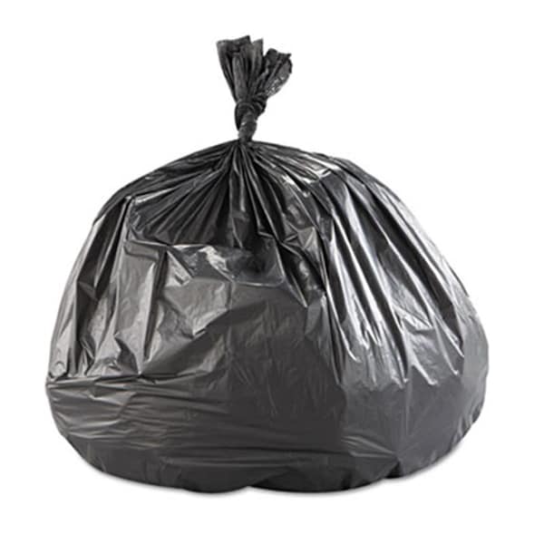 Coolkitchen Commercial Can Liners  55-60 Gal  43 x 48  22 microns  150-Carton  Black, 150PK - CO188494