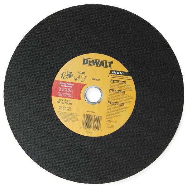 Hoja de corte de metal Dewalt de 12" x 1/8" x 1" - DW8022