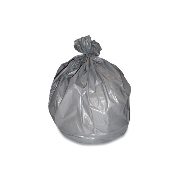Coastwide LINEAR LOW-DENSITY CAN LINERS, 56 GAL, 0.95 MIL, 43in X 47in, GRAY, 100PK - 116697