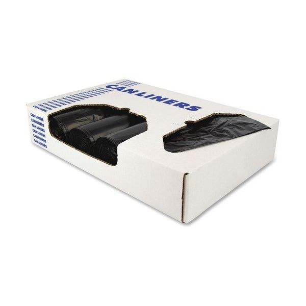 Heritage Bag Repro Can Liners, 1.2mil, 60Gal, 38inx58in, 25BG/RL, BK, 100PK - HERX7658SKR01