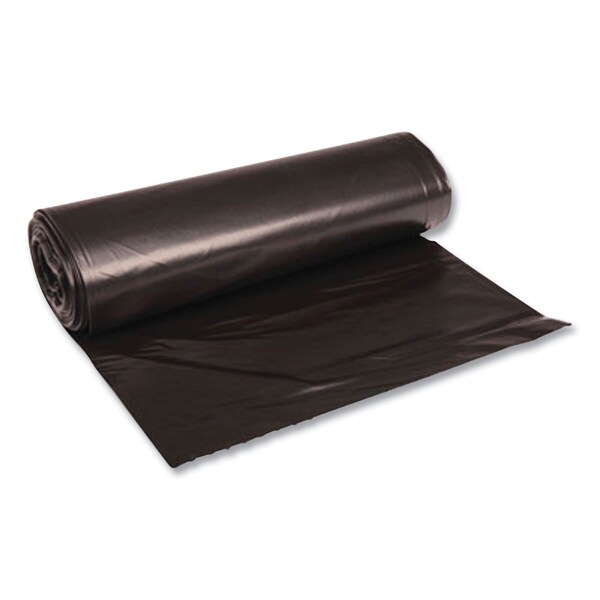 Boardwalk Low-Density Waste Can Liners, 23 gal, 0.9 mil, 28 in.x45 in., Black, Perforated Roll, 200PK - H5645TKKR01