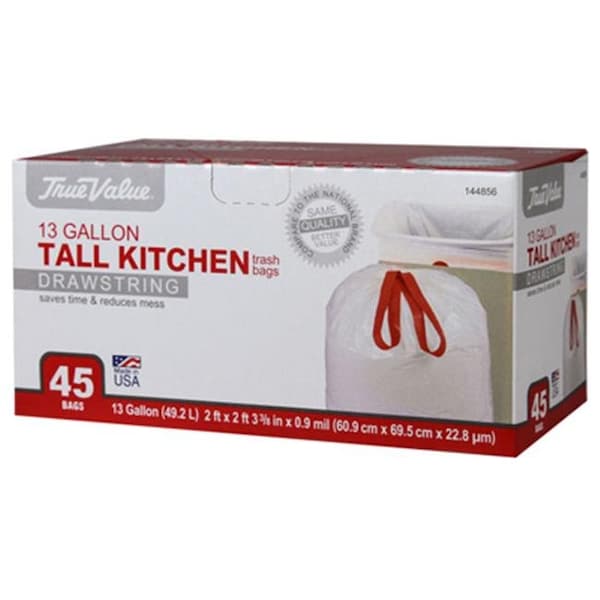 Berry Plastics Berry Plastics 144856 True Value 13 Gallon Kitchen Bag - 45 Count - 144856