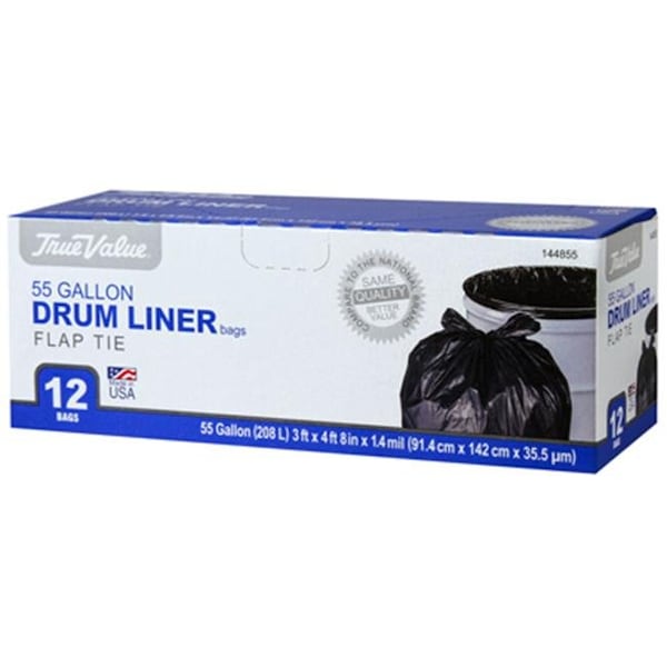 Berry Plastics Berry Plastics 144855 True Value 55 Gallon Drum Bag - 12 Count - 144855