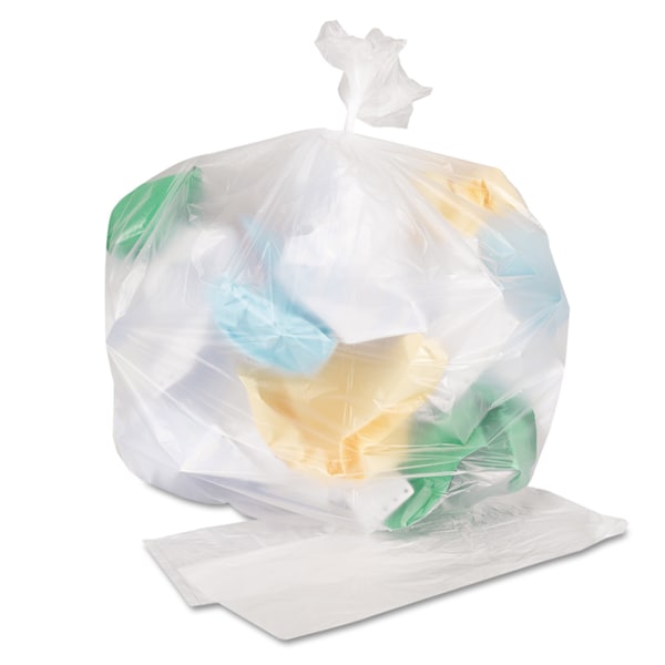 Gen 16 gal Trash Bags, 24 in x 31 in, Light-Duty, 7 microns, Natural, 1000 PK - Z4831LN GR1