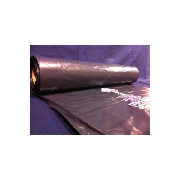 Champion Plastics 33X50 BLACK BAGS W/ASBESTOS WARNING LABELS, 1 ROLL OF 75 - 3.5 MIL