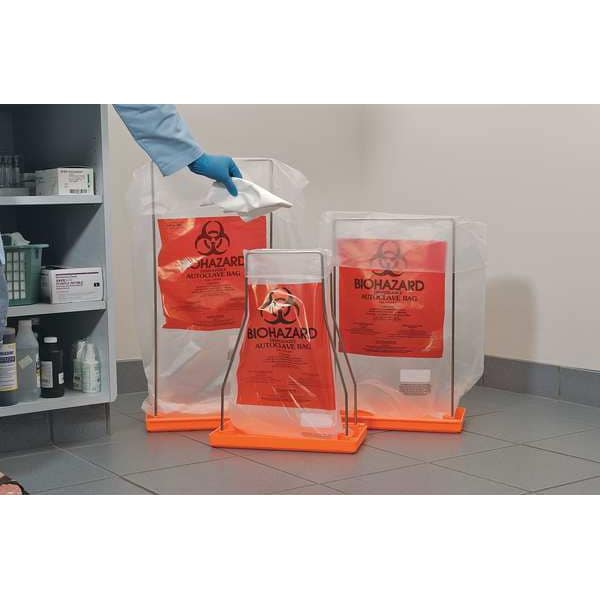 Sp Scienceware Biohazard Bag Holder, 8 In. H - H13193-1000