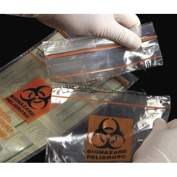Minigrip Tear Zone Bag, 6 in x 9 in, PK1000 - SBL2X69B5