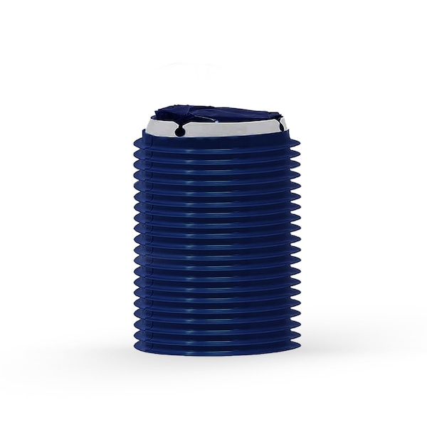 Fifthpulse Emesis Bags Medical Grade, Leak Resistant and Individually Wrapped 1000ml, Navy Blue, 20PK - FMN100644