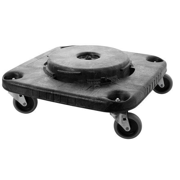Rubbermaid Commercial Brute Container Dolly, 250 lb., Fits 40 gal. - FG353000BLA