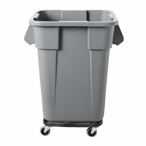 Rubbermaid Commercial Brute Container Dolly, 250 lb., Fits 40 gal. - FG353000BLA