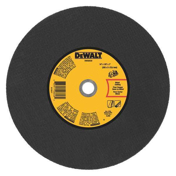 Dewalt 14" x 1/8" x 1" Rueda de Corte para Sierra Portátil de Metal - DWA8030