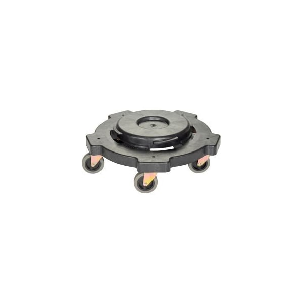 Global Equipment Dolly For 20, 32, 44, 55 Gallon Trash Can, 250 Lb. Capacity - 3255