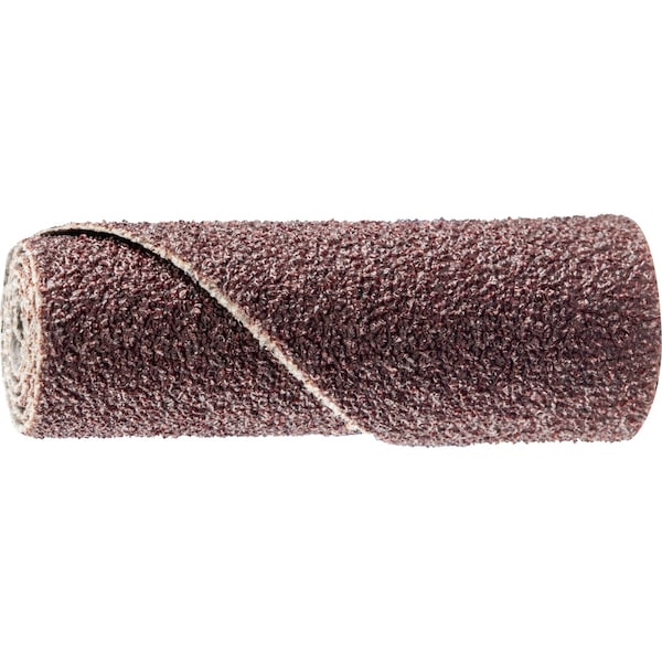 Rollo de cartucho Pferd de 1/2" x 1-1/2", 1/8" de agujero arbor - Tipo sin cono, óxido de aluminio de grano 80 - 41590.
