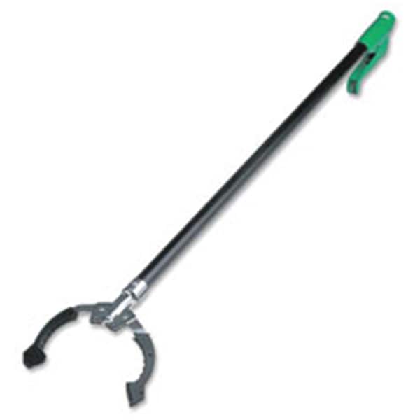 Unger Nifty Nabber Pro- 36 in.- Steel and Rubber Fingers- Black-Green - UNG93015