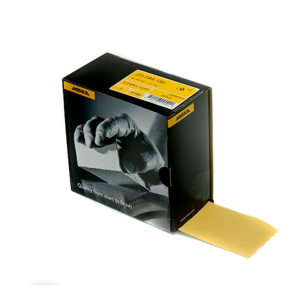 Mirka PSA, Autokut Roll, 2.75"x120ft., P220, 1/RL - 23-584-220
Mirka PSA, Rollo Autokut, 2.75"x120ft., P220, 1/RL - 23-584-220