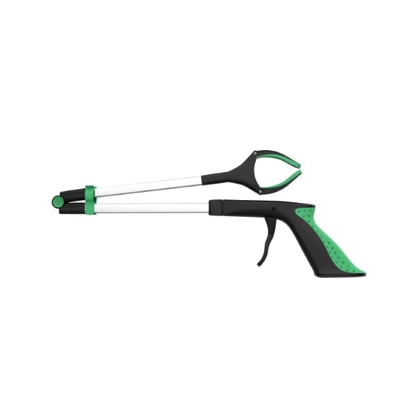 Fleming Supply Grabber Reacher with Rubber Grip Handle, 32-inch Multipurpose Foldable Claw Arm Extender Tool - 217258PAP