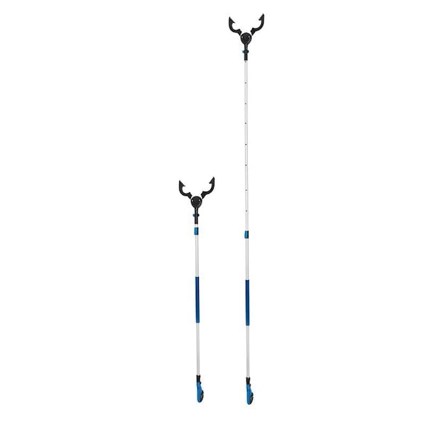 Unger Professional Rugged Reacher XL Grabber, 6 to 10.5 ft L Handle - 981340