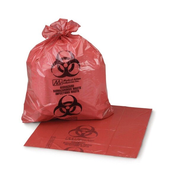 Mckesson 45 - 55 Gallon Infectious Waste Bag, 150PK - 966128