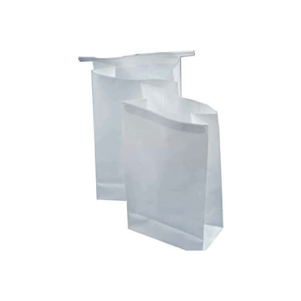 Elkay Plastics Co Air Sickness Bags W/ Adhesive Tape Closure, 4-1/2inW x 2-1/2inD x 28-1/2inL, 3 Mil, White, 1000/Pack - SB452585T