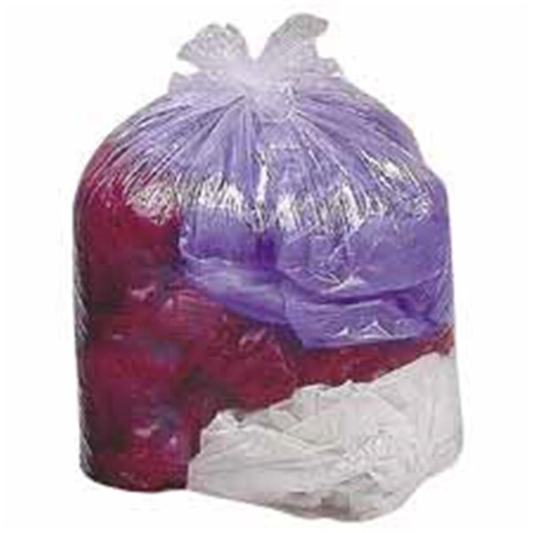 Protectionpro Trash Can Liner- 7-10 Gallon- .6Mil- 24in.x23in.- Clear - PR2489917
