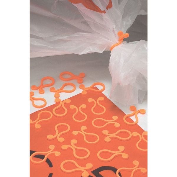 Sp Scienceware Safe Bag Clips, 1/2 In. W, PK100 - F13190-0100