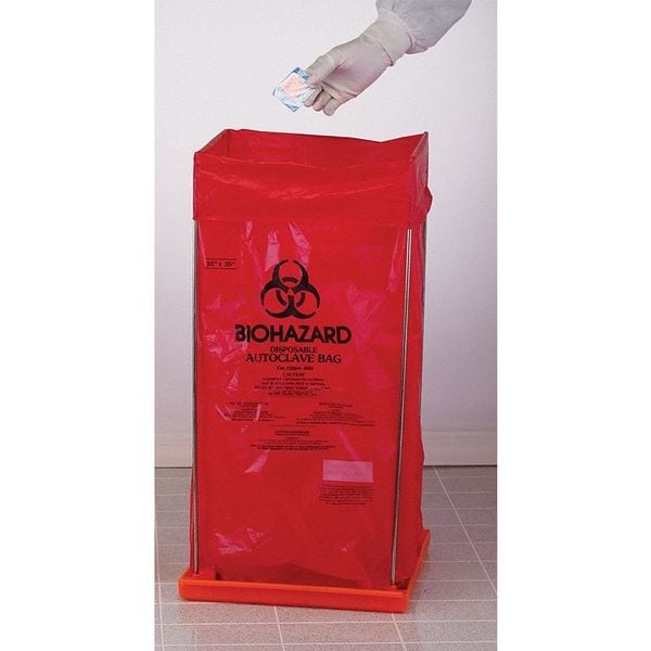 Sp Scienceware Biohazard Bag Holder, 27-1/8 In. H - F13192-0003