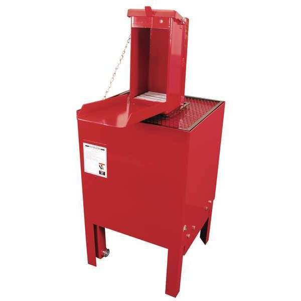 Herkules Oil Filter Crusher, Crushes Up to 18 Tons, Red - OFC4