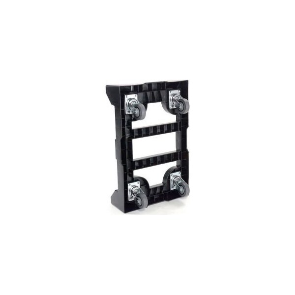 Monoflo International GEC Plastic Container Dolly, 27-1/2"Lx18"W, 650 Lb. Capacity - 443234
