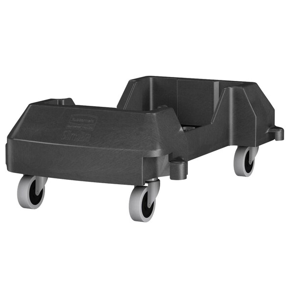 Rubbermaid Container Dolly, 23 Gal, Black 23198 - 10894688