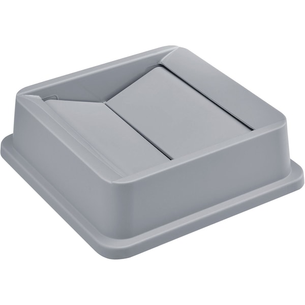 Global Industrial Swing Door Lid, 20-1/7 W/Dia, Gray, Plastic - 641441GY