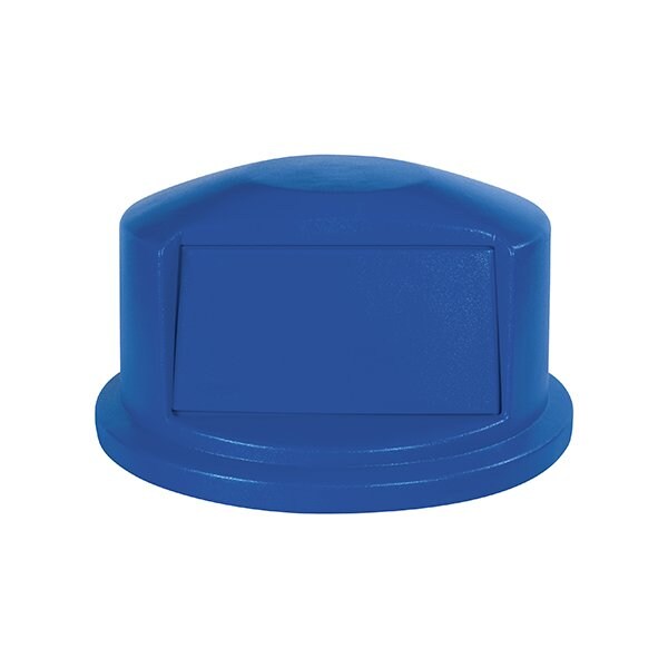 Rubbermaid Rubbermaid Brute Domed Trash Can Lid - 32 Gallon, Blue - BUY00540753