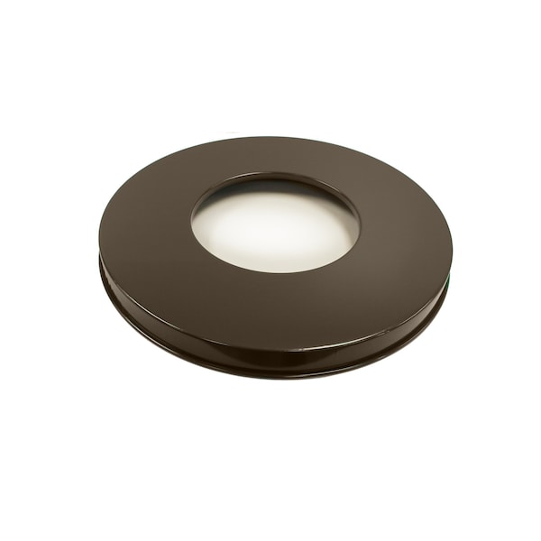Witt Industries Brown Outdoor, Metal Flat Top - M3601-FTL-BN