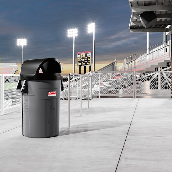 Suncast Commercial DOME TOP LID FOR TCU44 44 GALLON TRASH CANS - DTTCU44