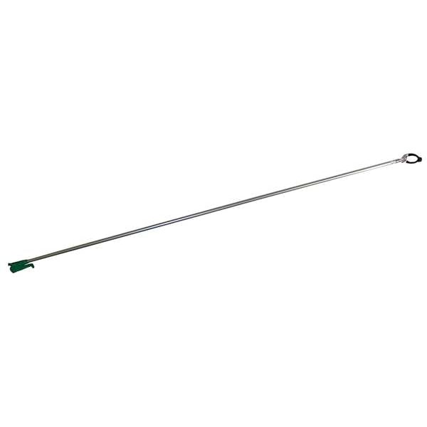 Unger Trash Grabber, Squeeze Handle, 36 in L, 4 1/4 in Grabber Opening, Steel, Green - NN900