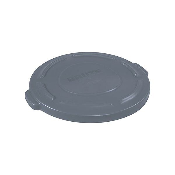 Rubbermaid Rubbermaid Brute Flat Trash Can Lid - 20 Gallon, Gray - BUY00029877