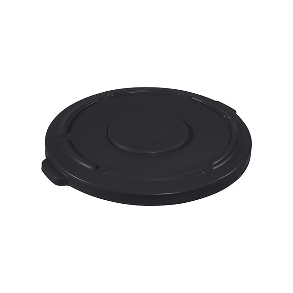 Rubbermaid Rubbermaid Brute Flat Trash Can Lid - 55 Gallon, Black - BUY00441937