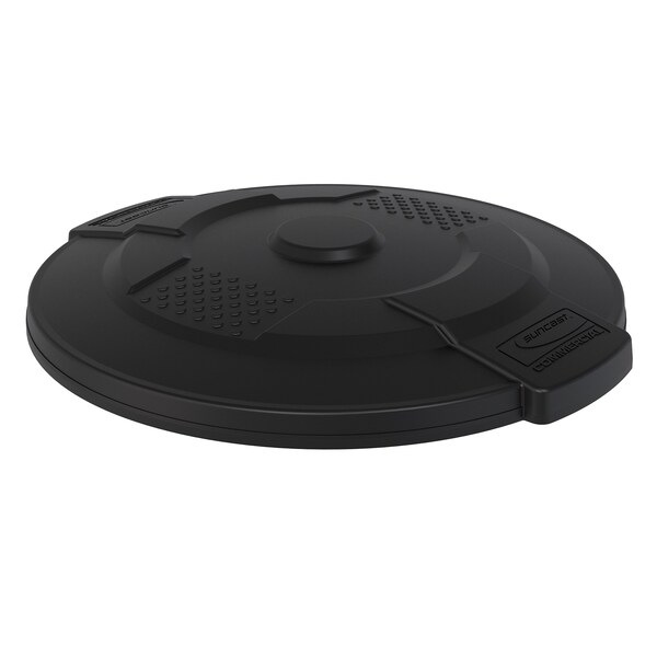 Suncast Commercial 32GAL UTILITY TRASH CAN LID, BLACK - TCU32GLIDD