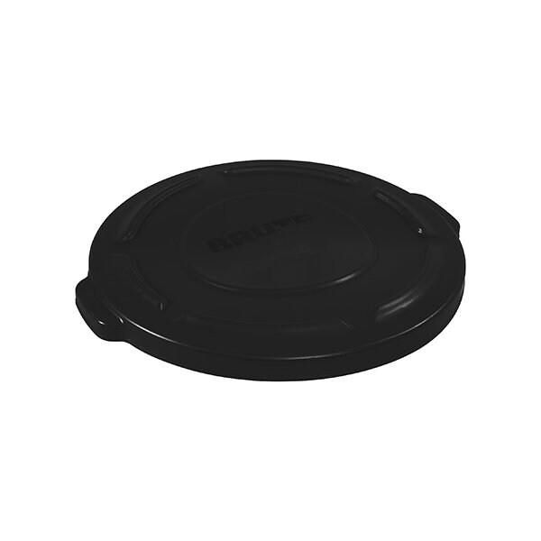 Rubbermaid Rubbermaid Brute Flat Trash Can Lid - 20 Gallon, Black - BUY00540759