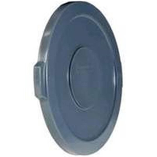 Vortex Brute Round Flat Trash Container Lid, for Use with Brute 2610 10 gal Container, HDPE - VO666919