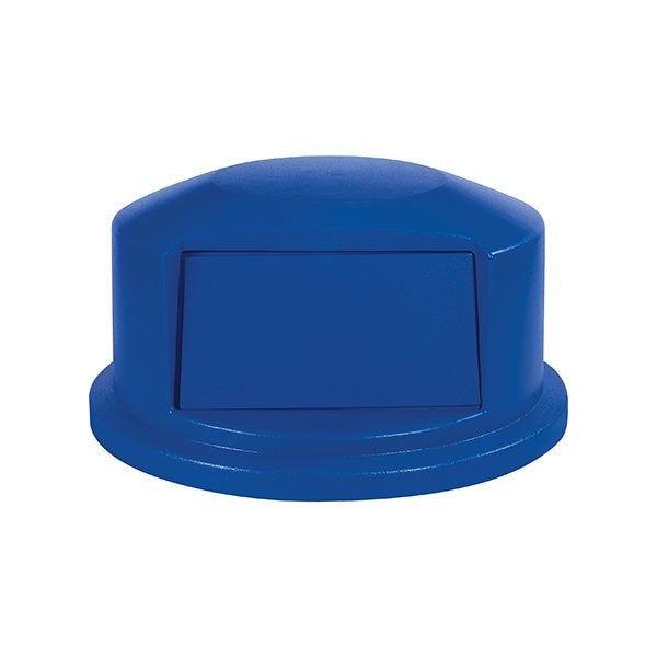 Rubbermaid Rubbermaid Brute Domed Trash Can Lid - 44 Gallon, Blue - BUY00540755