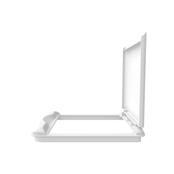 Rev-A-Shelf Accessory, 14 in W/Dia, White, Plastic - RV-35-LID-1