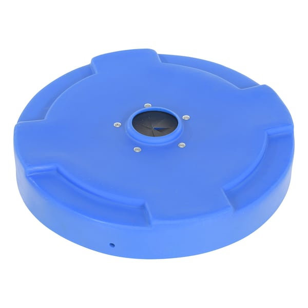 Vestil DRUM RECYCLING LID FLAPS 55 GAL BLUE - DC-P-55-CANF-BU