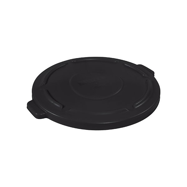 Rubbermaid Rubbermaid Brute Flat Trash Can Lid - 44 Gallon, Black - BUY00441637