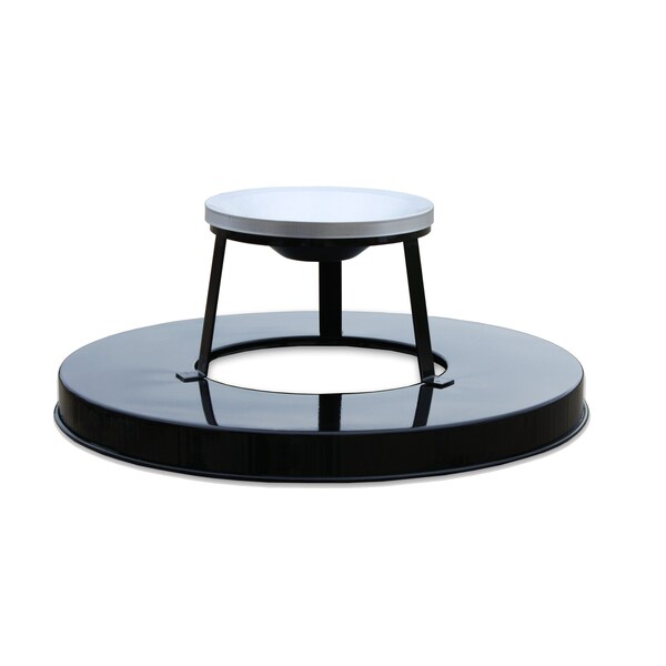 Witt Industries Black Outdoor, Metal Ash Top - M3601-ATL-BK