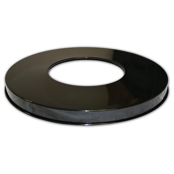 Witt Industries Black Outdoor, Metal Flat Top - M3601-FTL-BK